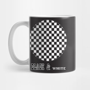 Black and white Mug